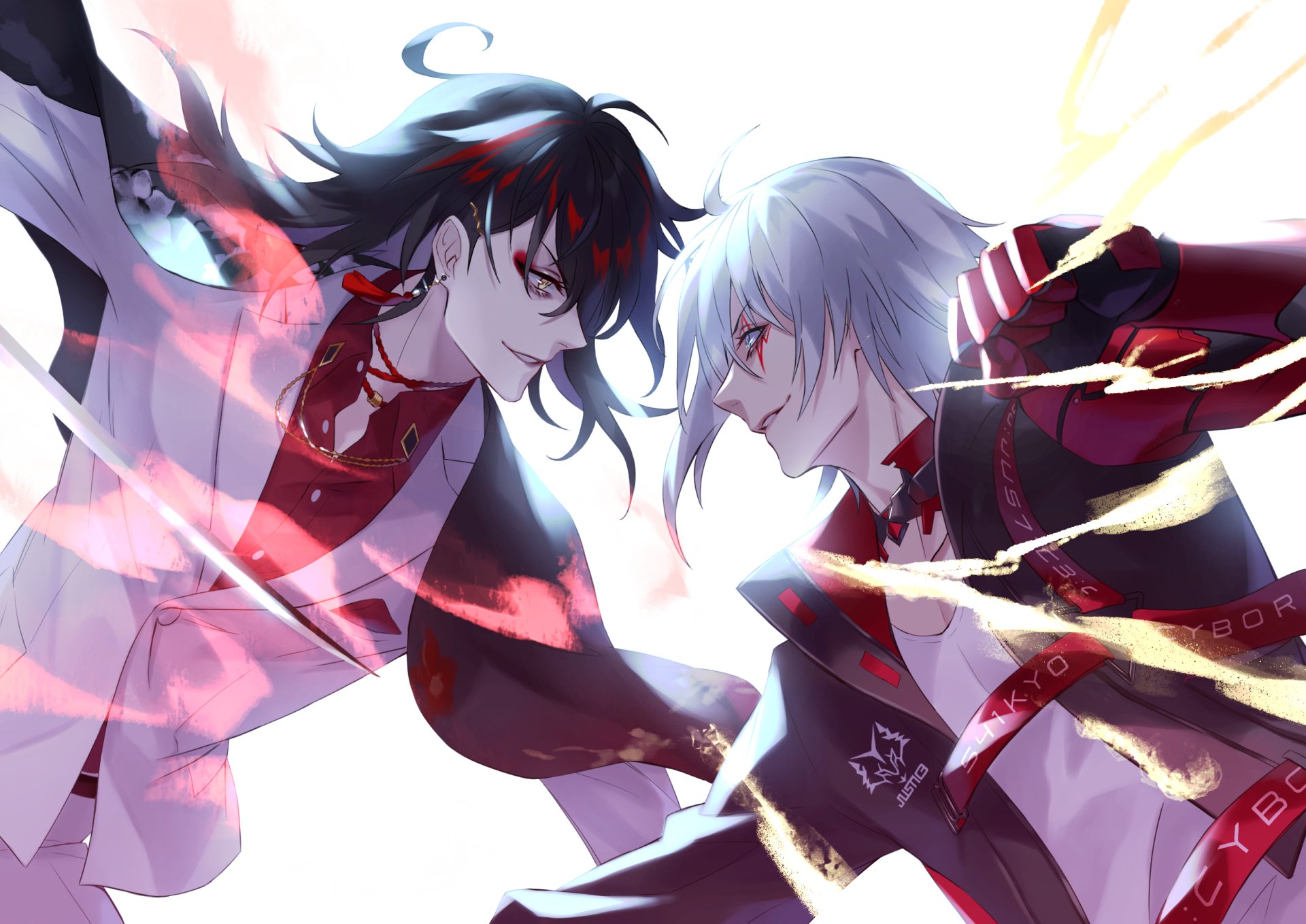 Download Luxiem Nijisanji Vox Akuma Fulgur Ovid Anime Virtual Youtuber HD Wallpaper