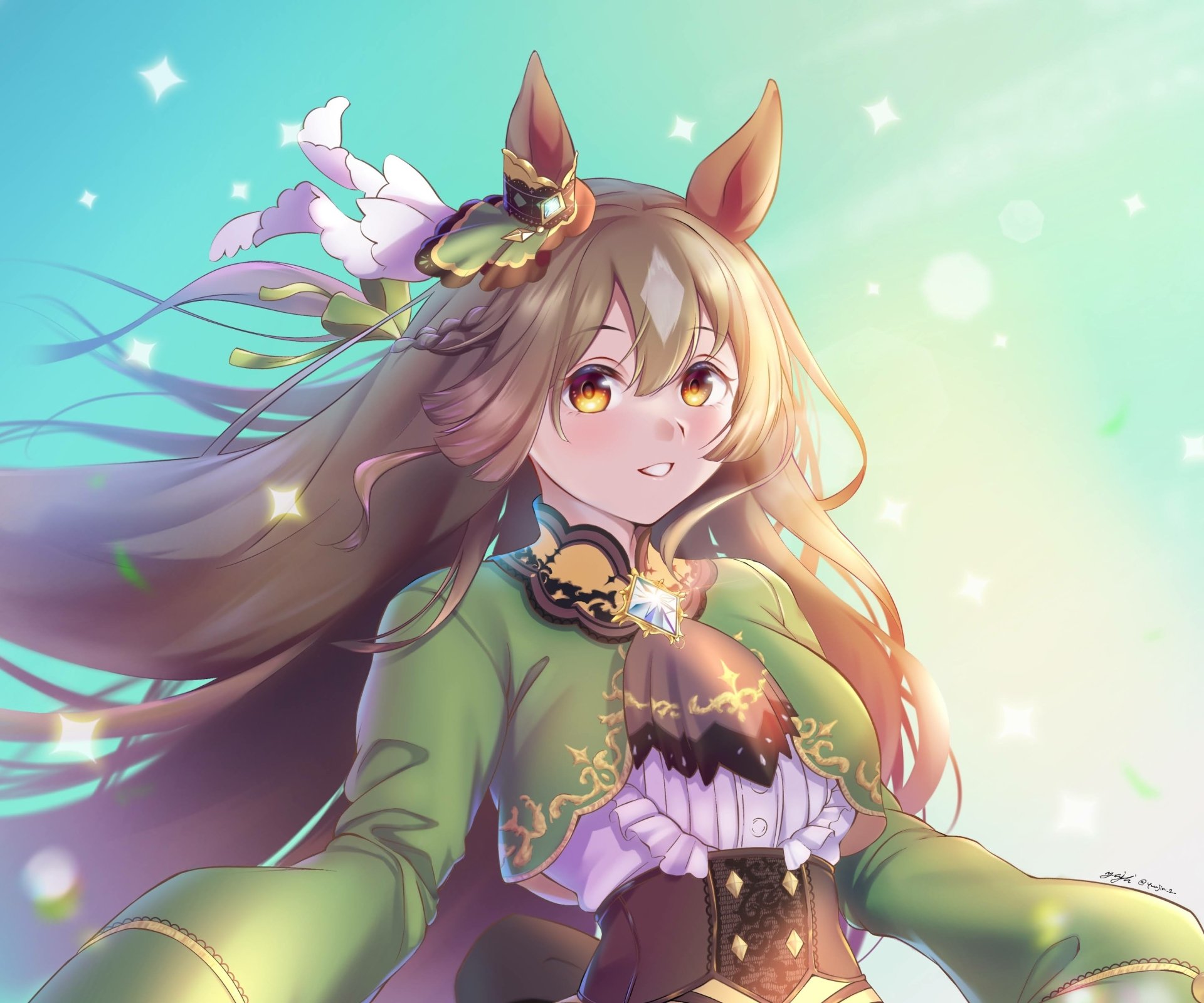 Download Satono Diamond Anime Uma Musume: Pretty Derby HD Wallpaper