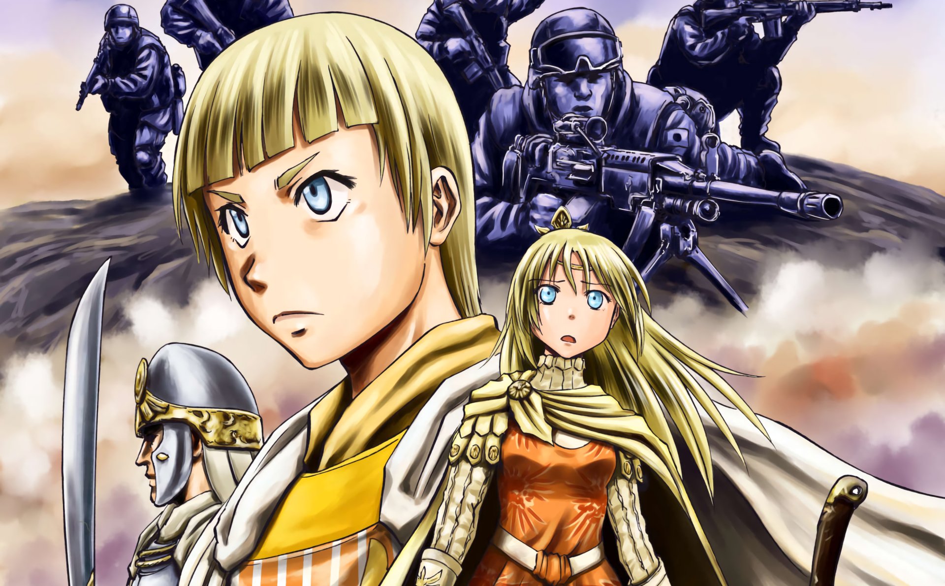 Download Anime Gate (2015) HD Wallpaper