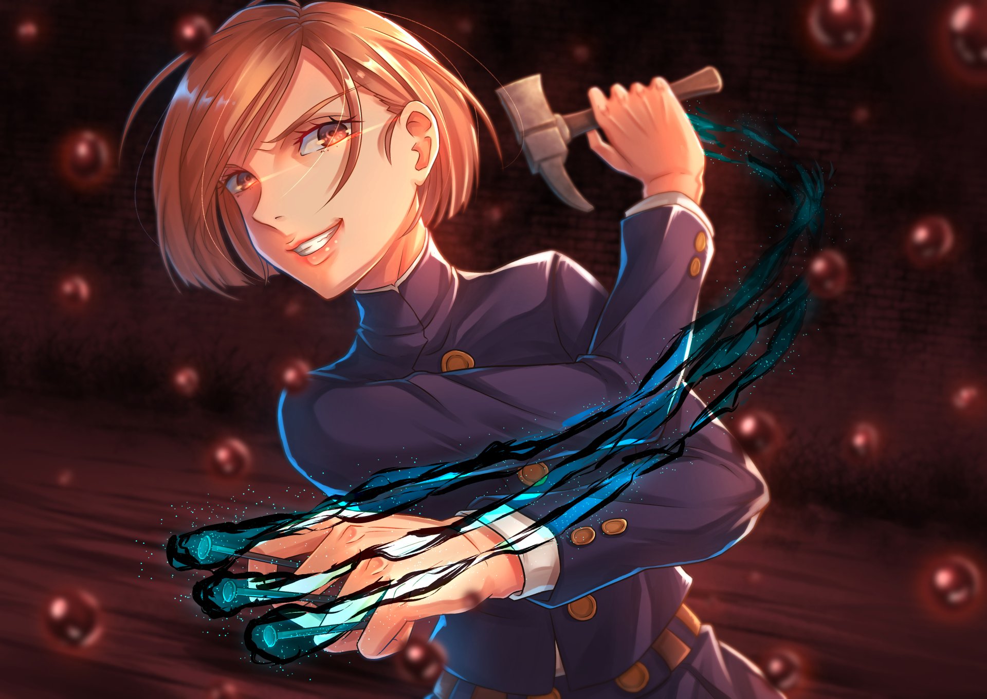 Download Nobara Kugisaki Anime Jujutsu Kaisen 4k Ultra HD Wallpaper by Zephx