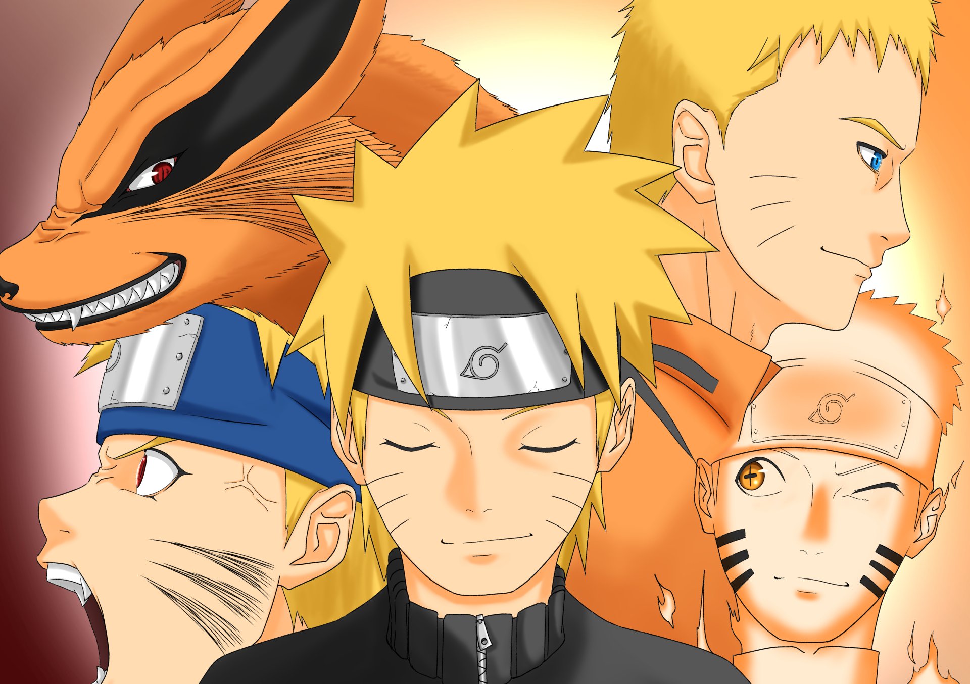 Download Kurama (Naruto) Naruto Uzumaki Anime Naruto 4k Ultra HD Wallpaper