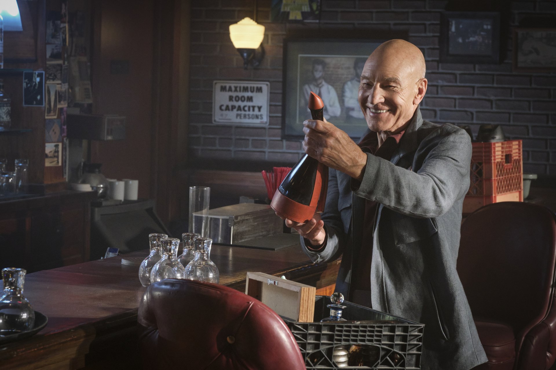 Download Patrick Stewart Jean-Luc Picard TV Show Star Trek: Picard HD Wallpaper