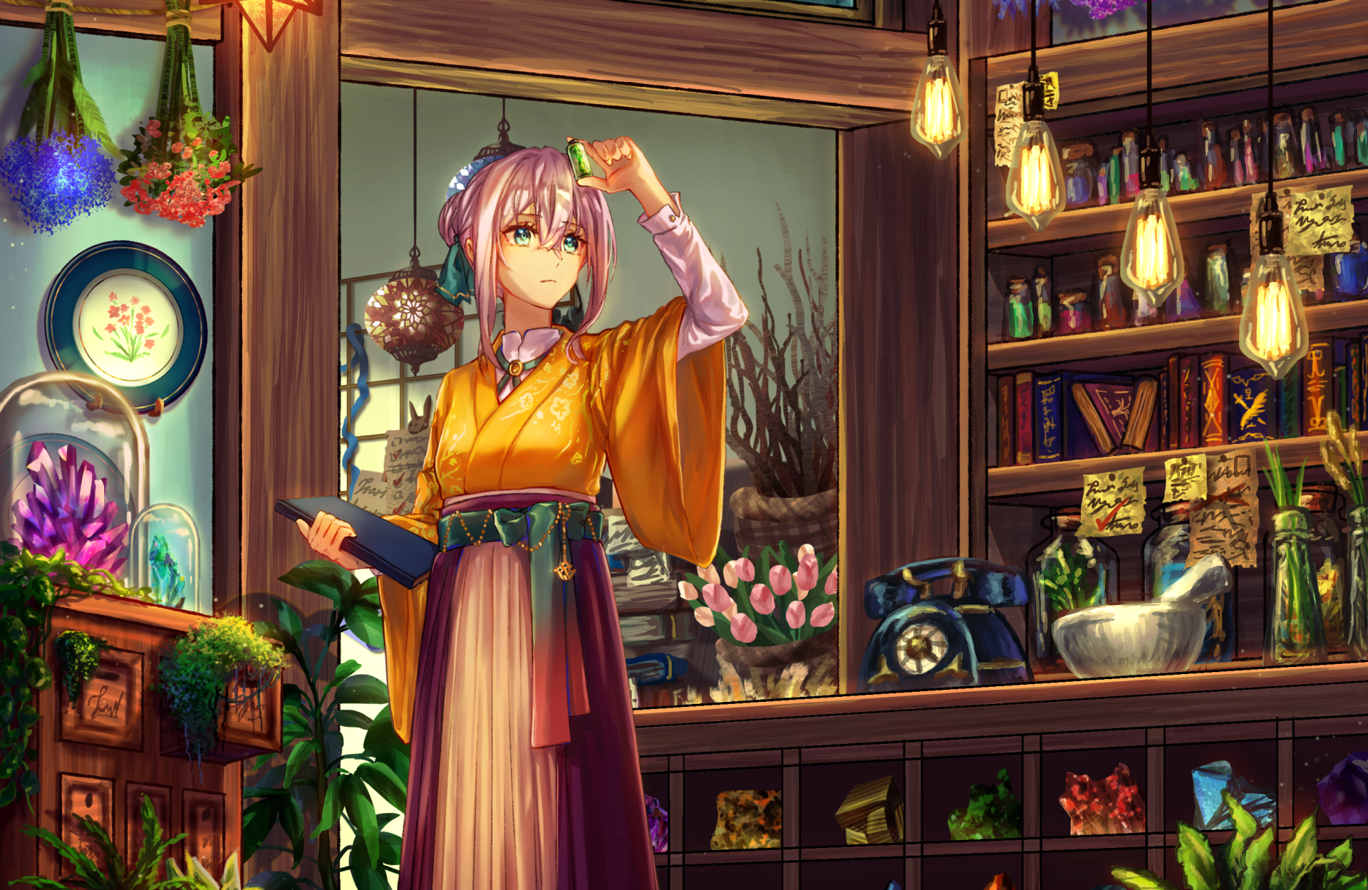 Download Anime Girl Anime Girl HD Wallpaper by Tiarii