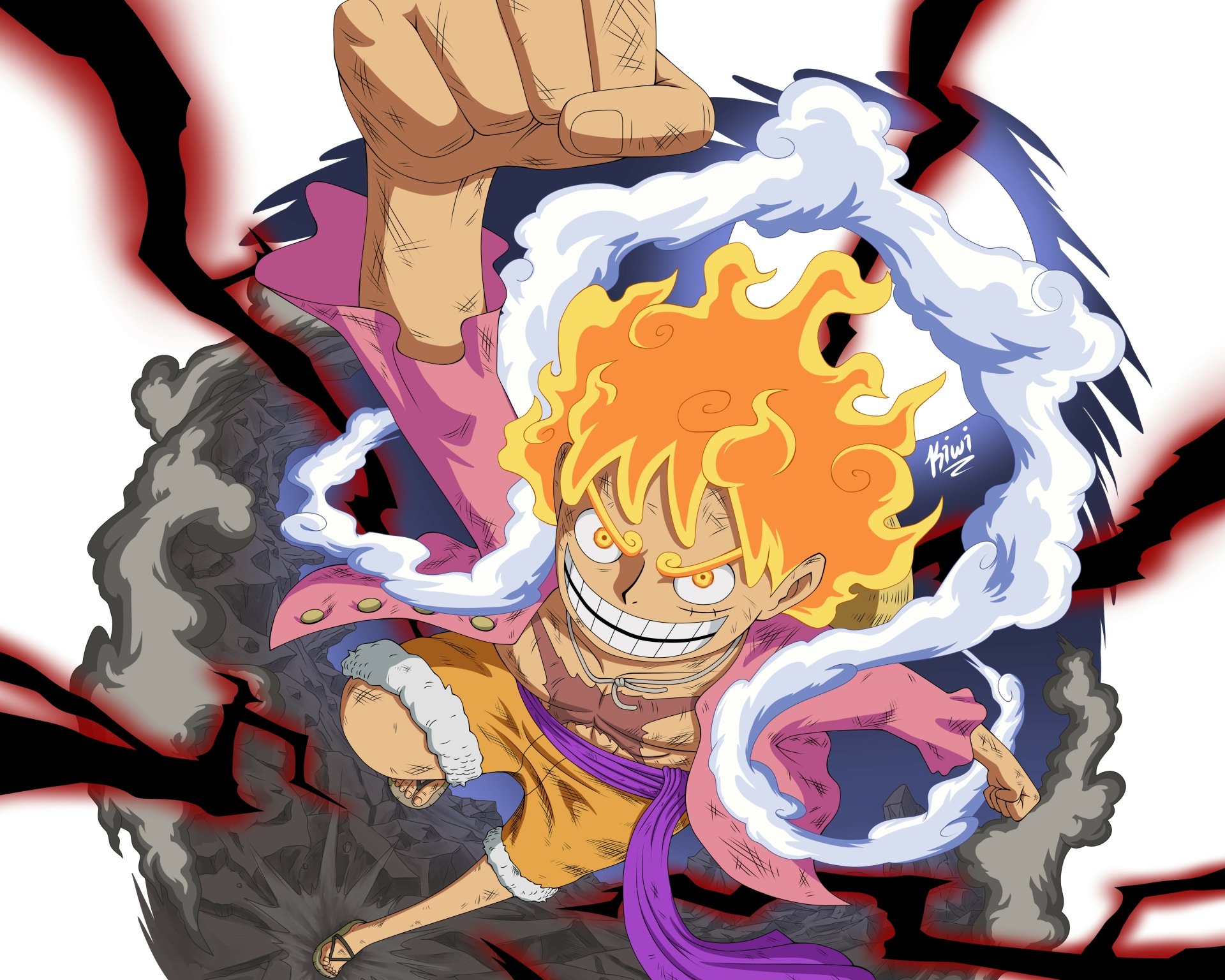 Download Gear 5 (One Piece) Monkey D. Luffy Anime One Piece 4k Ultra HD ...