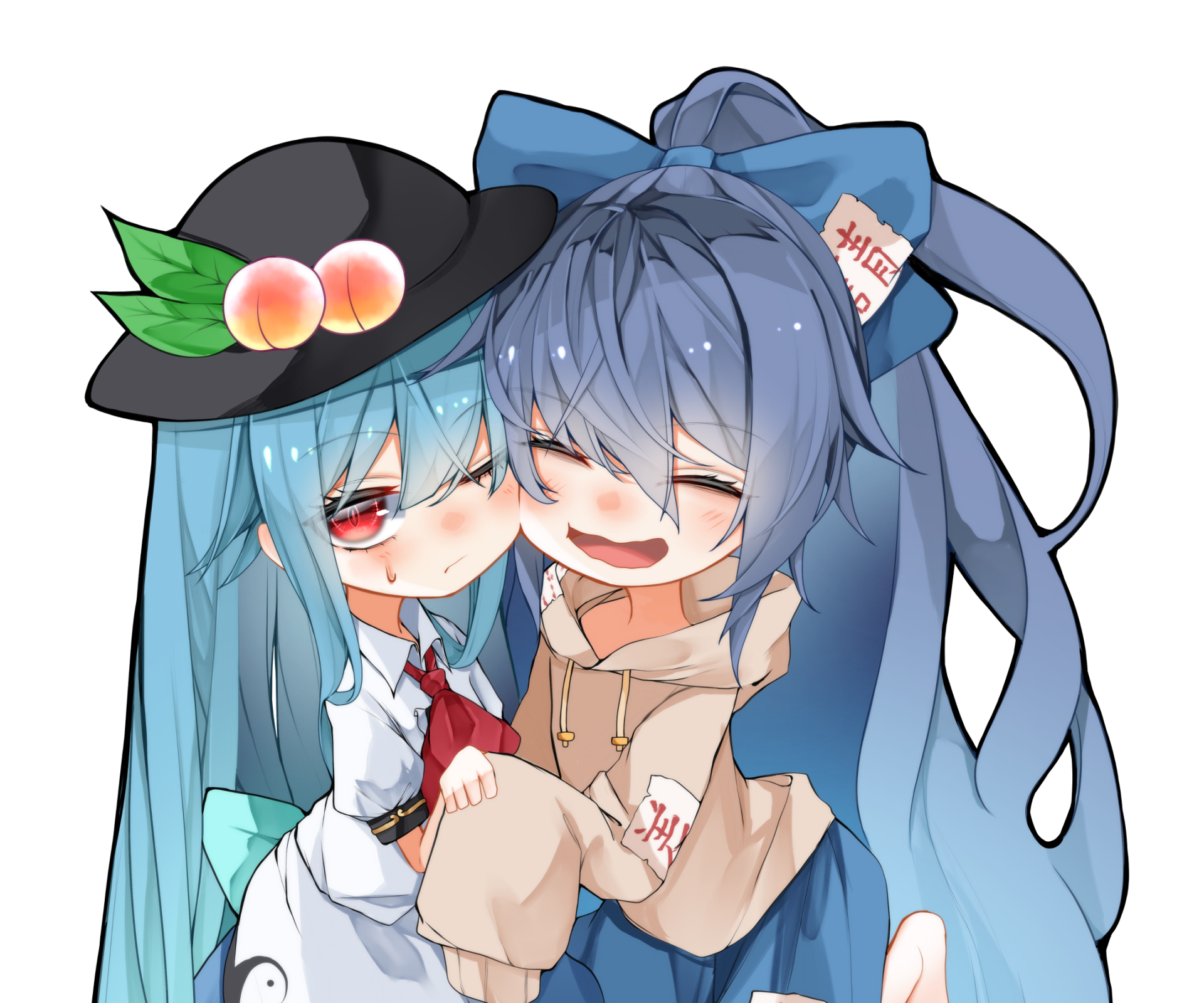 Download Shion Yorigami Tenshi Hinanai Anime Touhou HD Wallpaper