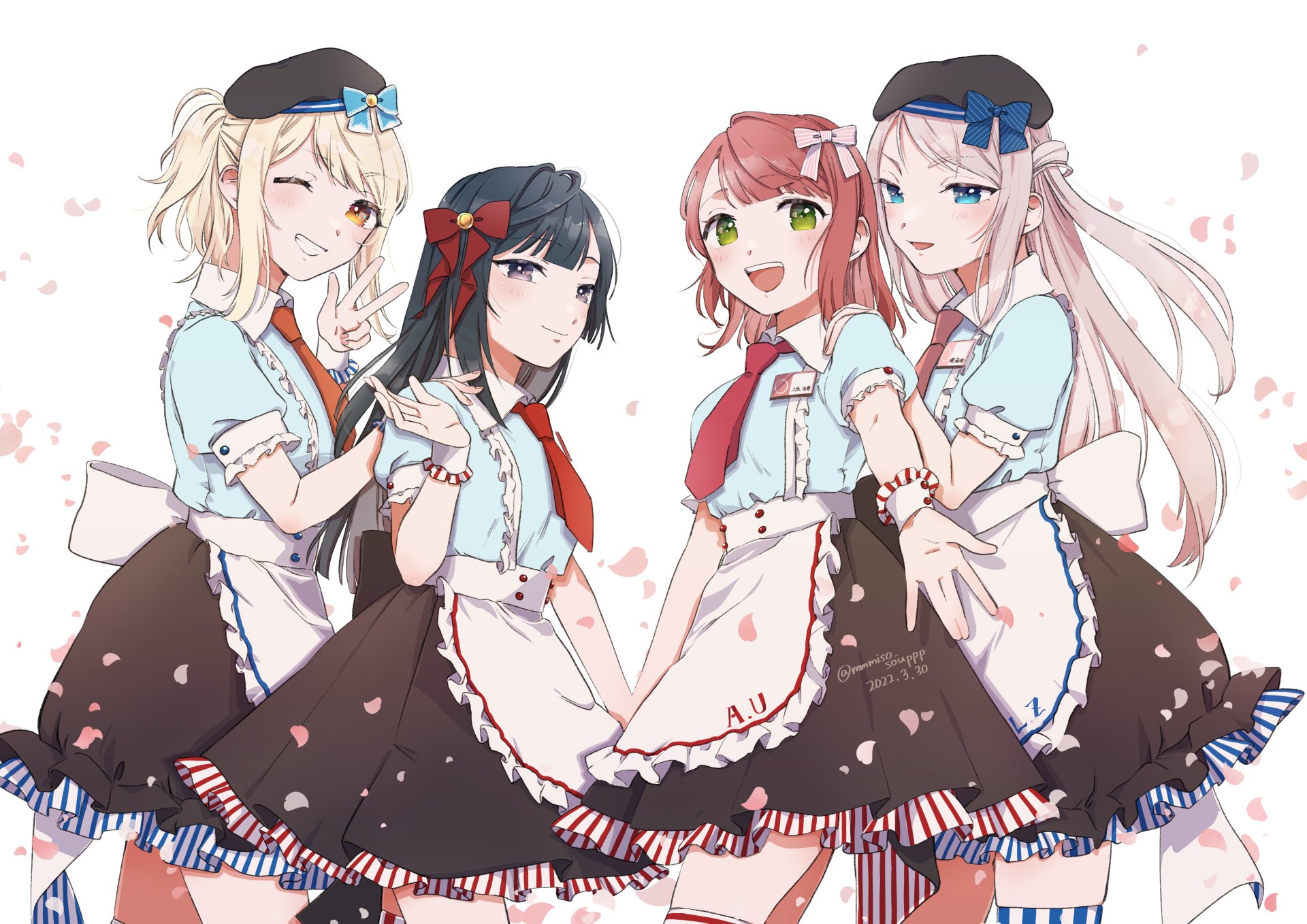 Download Lanzhu Zhong Setsuna Yuki Ayumu Uehara Ai Miyashita Anime Love Live! Nijigasaki High School Idol Club 4k Ultra HD Wallpaper