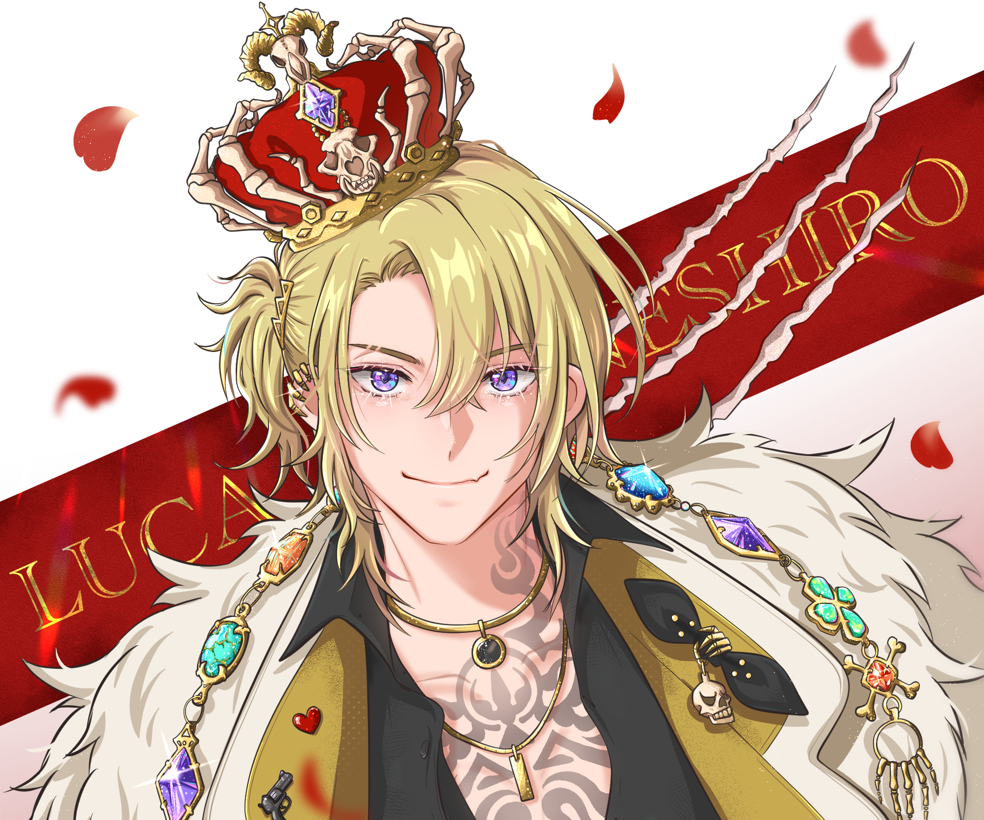 Download Luxiem Nijisanji Luca Kaneshiro Anime Virtual Youtuber HD Wallpaper