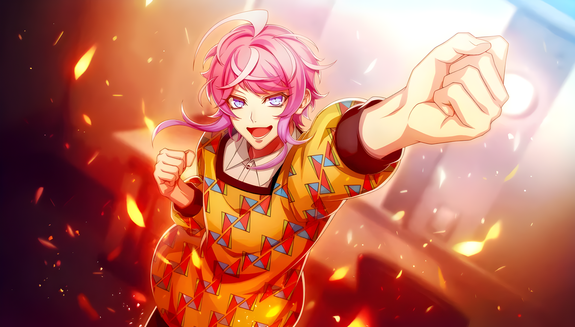 Download Ramuda Amemura Anime Hypnosis Mic 4k Ultra HD Wallpaper