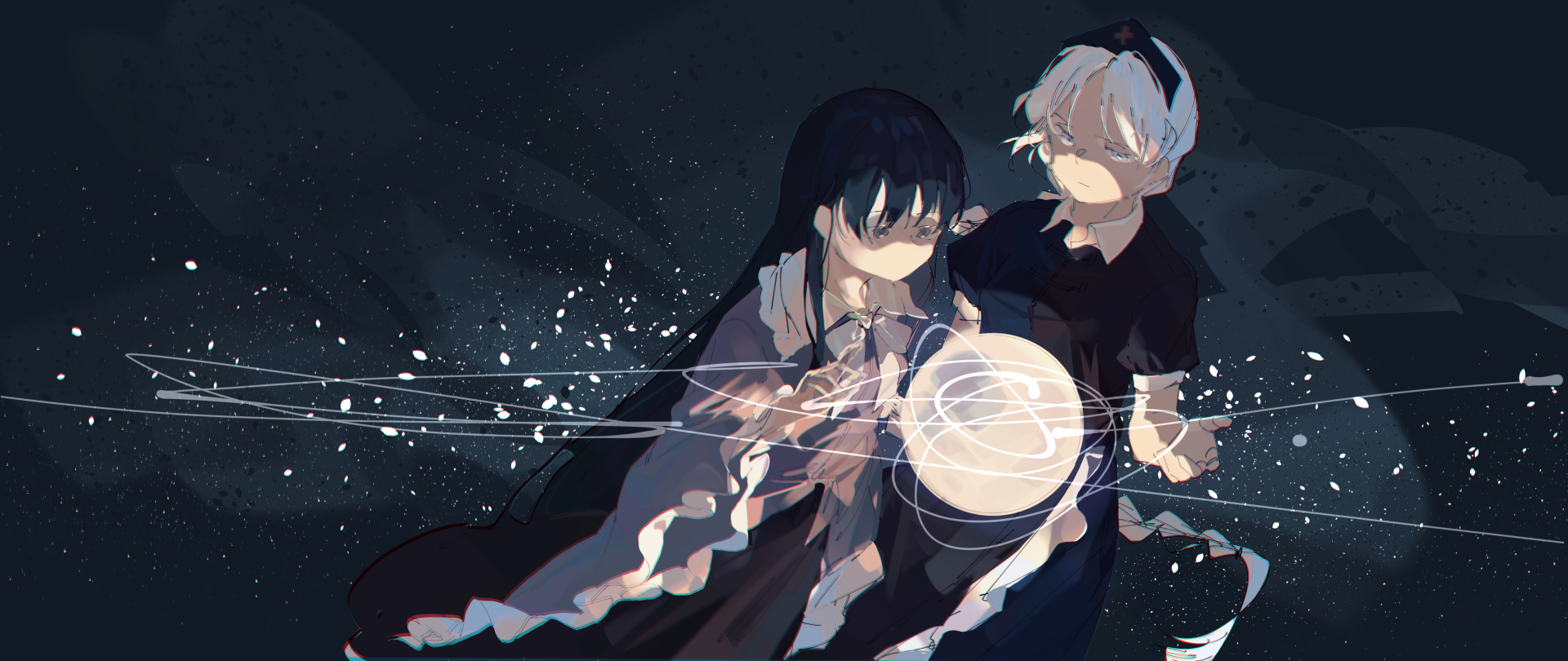 Download Eirin Yagokoro Kaguya Houraisan Anime Touhou 4k Ultra HD Wallpaper