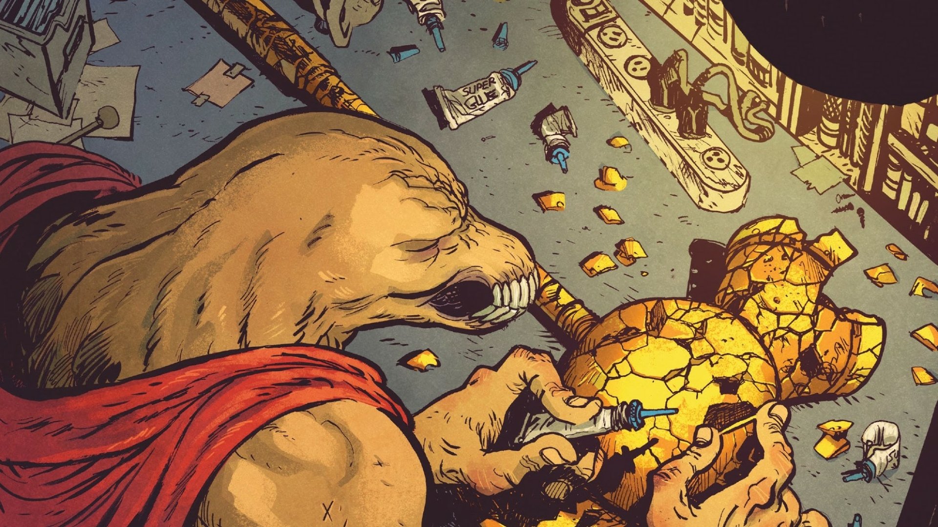 Download Stormbreaker (Marvel Comics) Beta Ray Bill Comic Thor HD Wallpaper