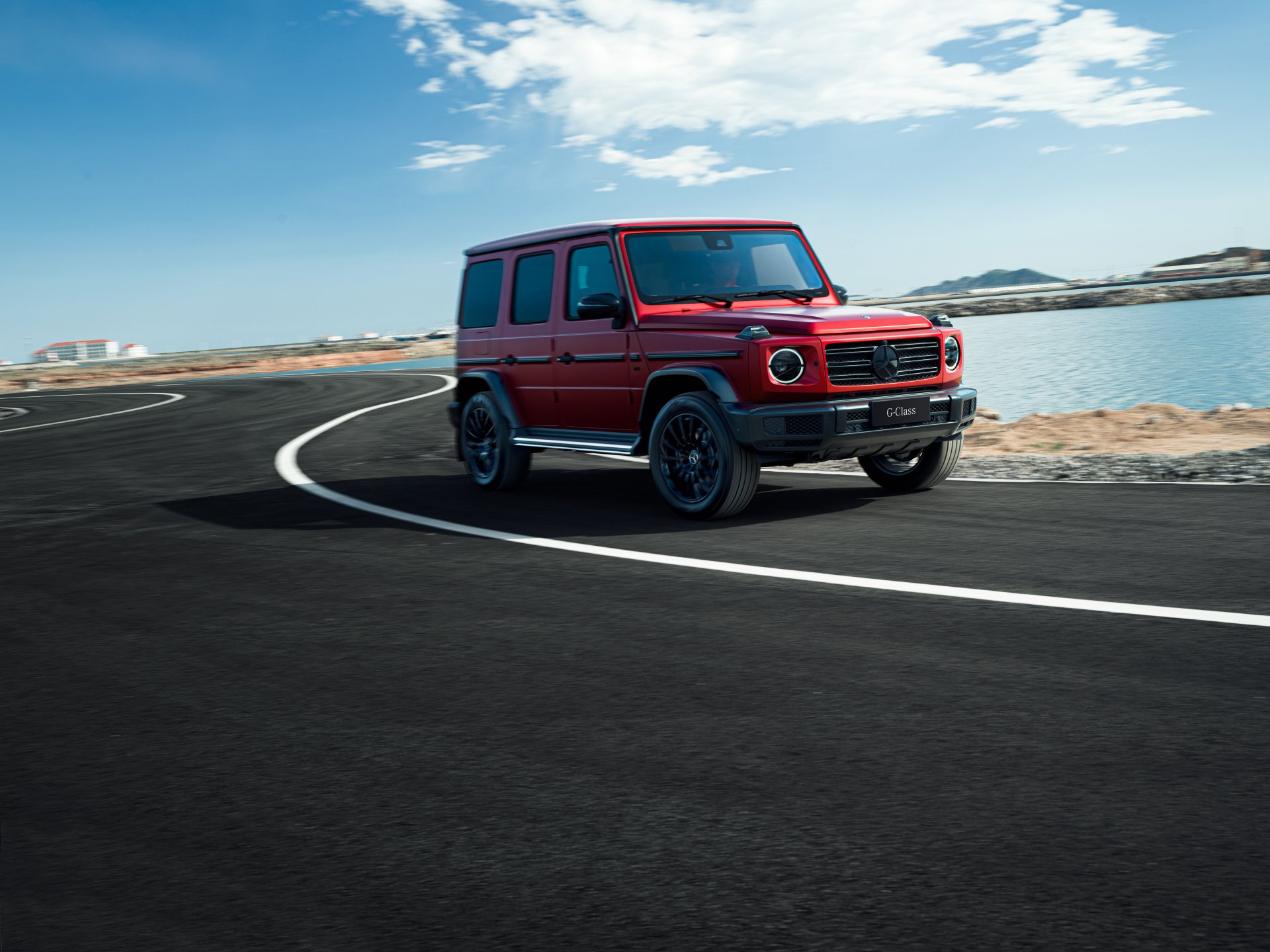 Download Vehicle Mercedes-Benz G-Class 4k Ultra HD Wallpaper