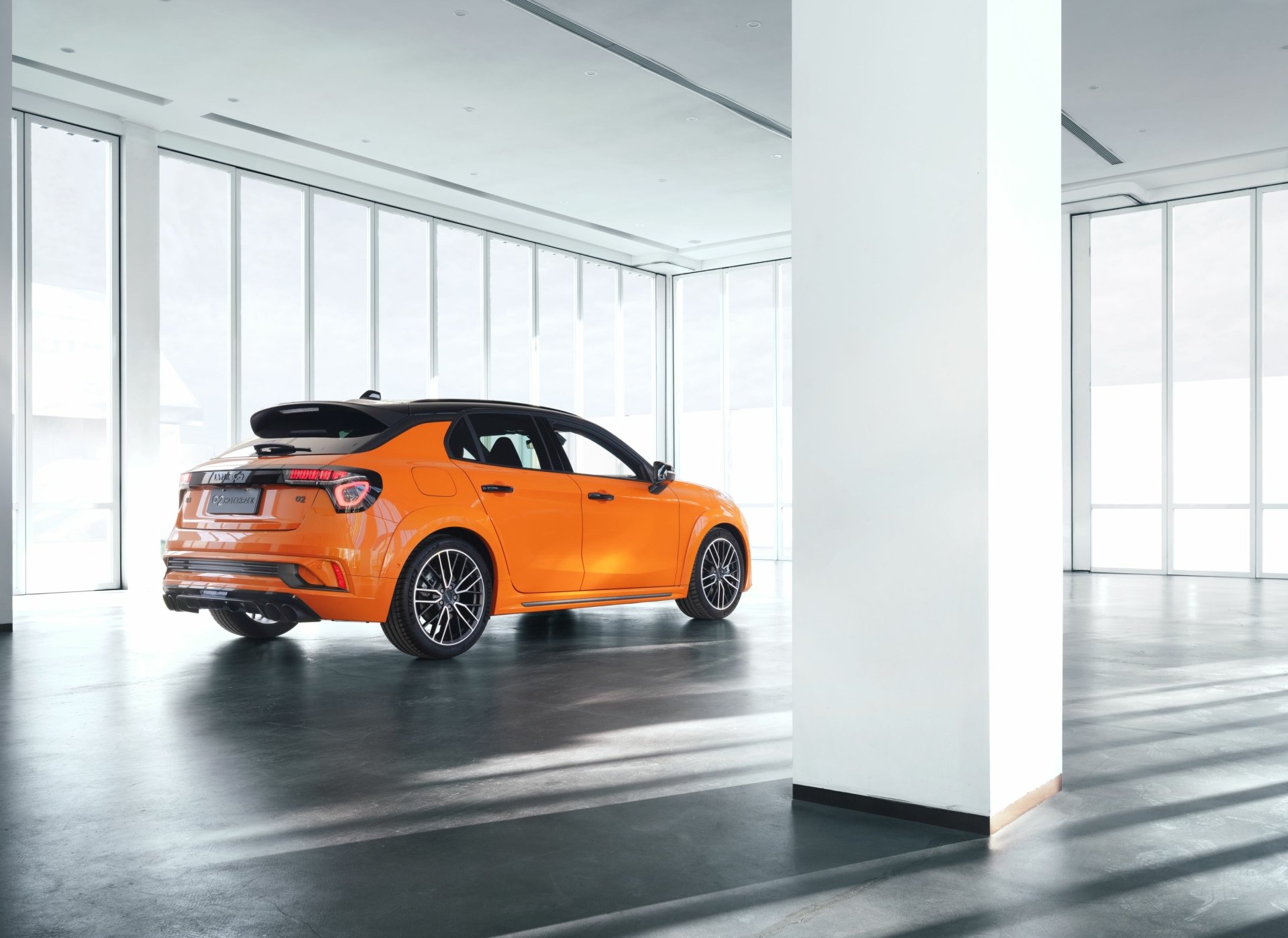 Download Vehicle Lynk & Co 02 Hatchback HD Wallpaper