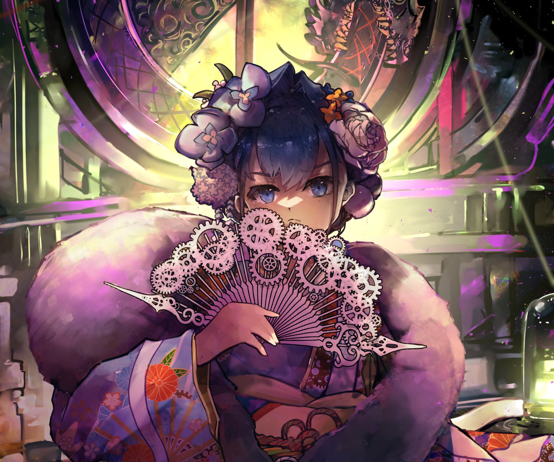 Download Hololive Ouro Kronii Anime Virtual Youtuber HD Wallpaper