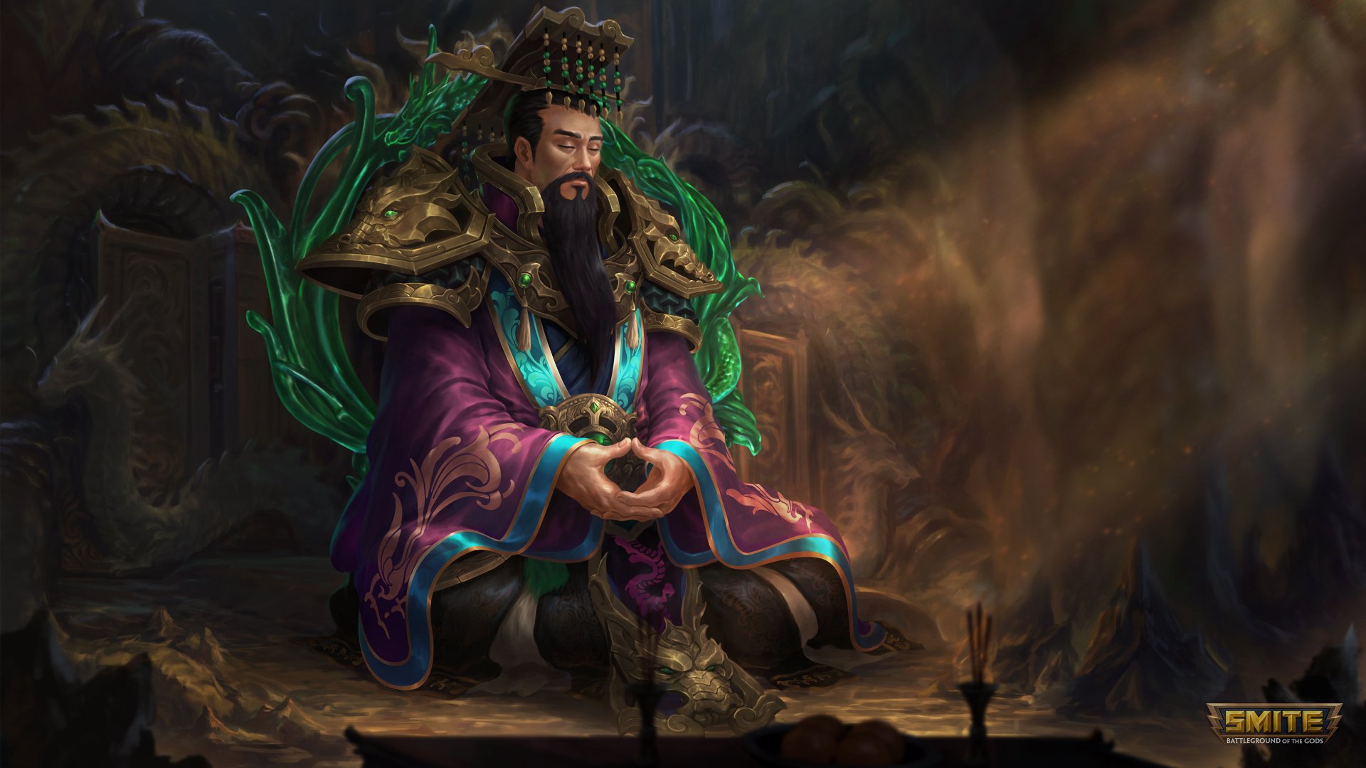 Download Yu Huang (Smite) Video Game Smite 4k Ultra HD Wallpaper