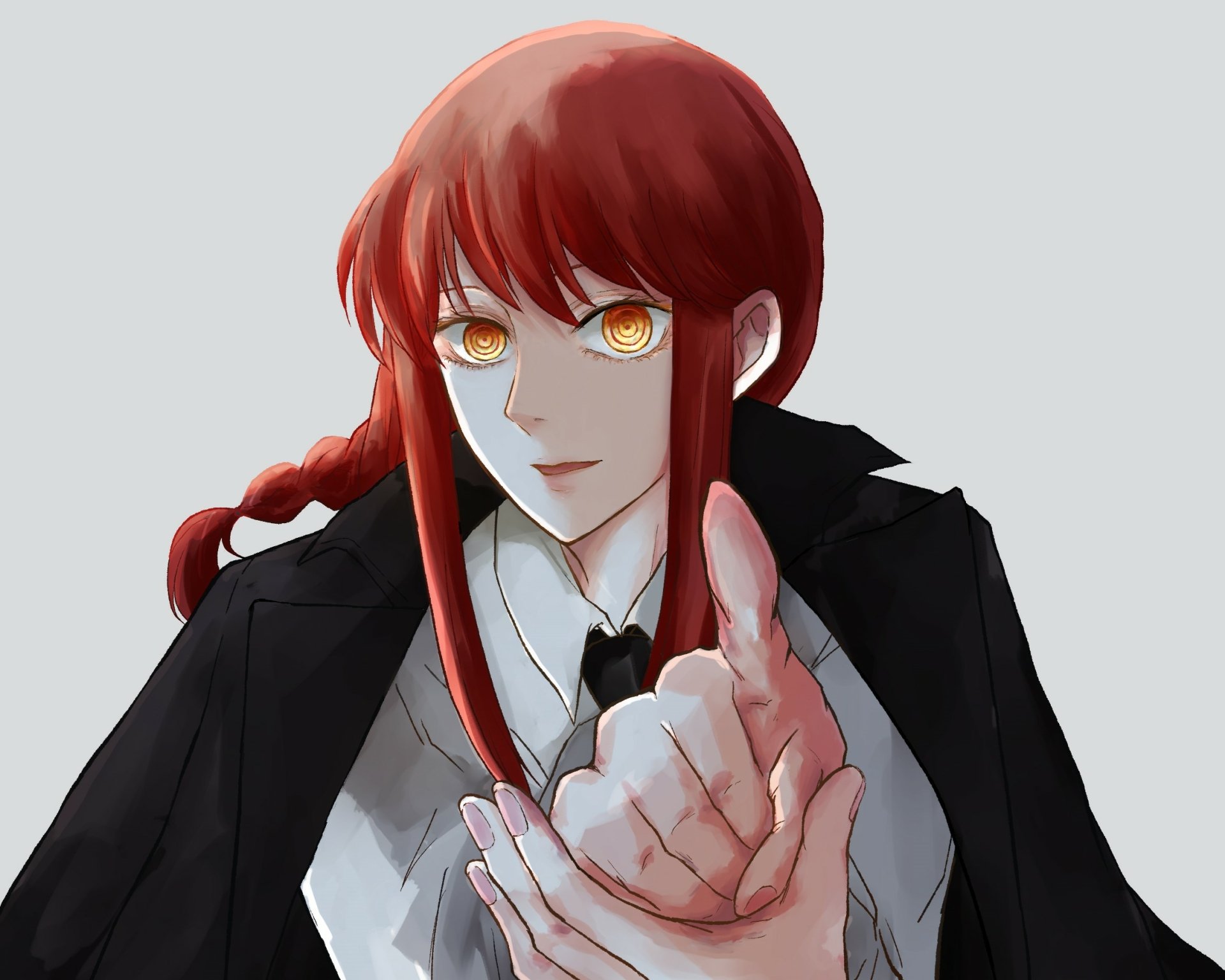 Download Makima (Chainsaw Man) Anime Chainsaw Man HD Wallpaper by やみこ