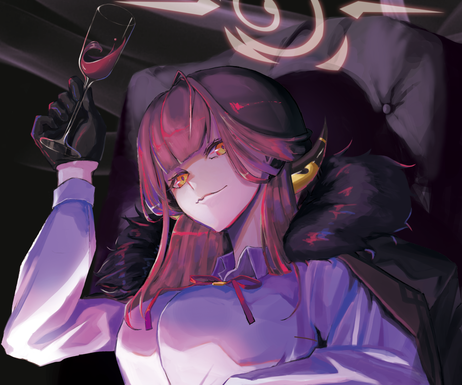 Download Rikuhachima Aru Video Game Blue Archive HD Wallpaper