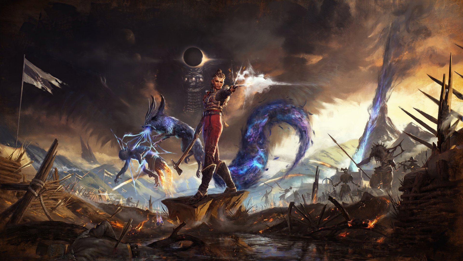 Download Video Game Flintlock: The Siege Of Dawn 4k Ultra HD Wallpaper