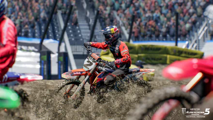 video game Monster Energy Supercross - The Official Videogame 5 HD Desktop Wallpaper | Background Image