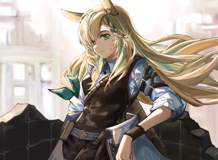 Kroos (Arknights) video game Arknights HD Desktop Wallpaper | Background Image