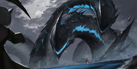 Skadi (Arknights) Kal'tsit (Arknights) video game Arknights HD Desktop Wallpaper | Background Image