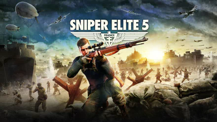 video game Sniper Elite 5 HD Desktop Wallpaper | Background Image