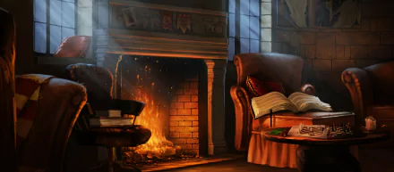  Gryffindor Common Room by Atomhawk