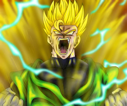 Super Saiyan 2 Gohan (Dragon Ball) Anime Dragon Ball Z HD Desktop Wallpaper | Background Image