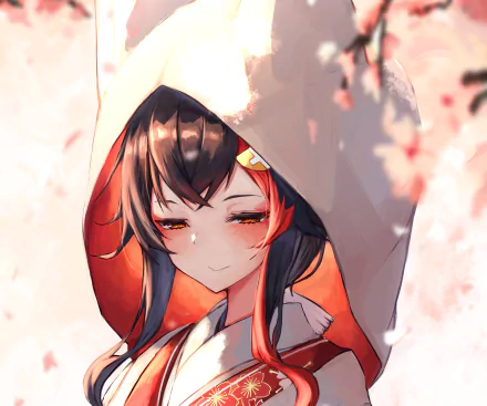 hololive Ookami Mio Anime Virtual Youtuber HD Desktop Wallpaper | Background Image