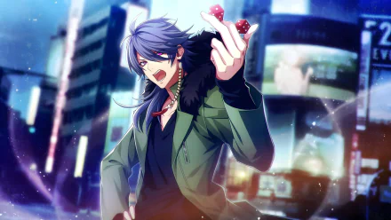 Dice Arisugawa Anime Hypnosis Mic HD Desktop Wallpaper | Background Image