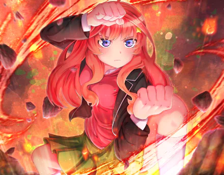 Itsuki Nakano Anime The Quintessential Quintuplets HD Desktop Wallpaper | Background Image