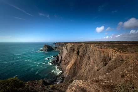 Portugal nature coastline HD Desktop Wallpaper | Background Image