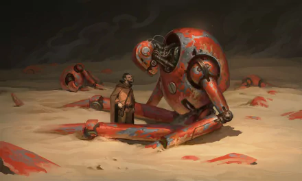  Broken Robot by Denis Zhbankov