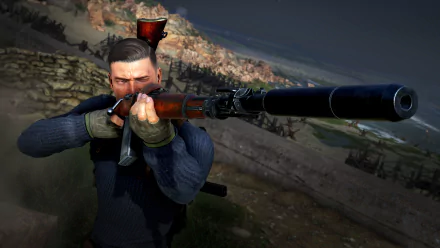 video game Sniper Elite 5 HD Desktop Wallpaper | Background Image