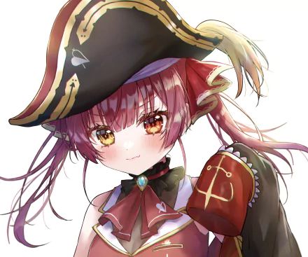 hololive Houshou Marine Anime Virtual Youtuber HD Desktop Wallpaper | Background Image