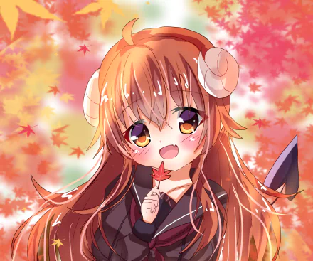 Yuuko Yoshida Anime The Demon Girl Next Door HD Desktop Wallpaper | Background Image