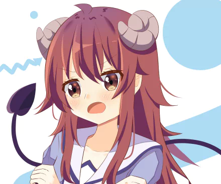 Yuuko Yoshida Anime The Demon Girl Next Door HD Desktop Wallpaper | Background Image