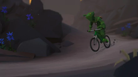 video game Lonely Mountains: Downhill HD Desktop Wallpaper | Background Image