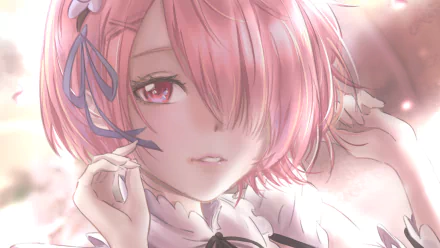 Ram (Re:ZERO) Anime Re:Zero - Starting Life in Another World HD Desktop Wallpaper | Background Image