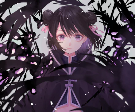 Kuroe (Magia Record) Anime Magia Record: Puella Magi Madoka Magica Side Story HD Desktop Wallpaper | Background Image