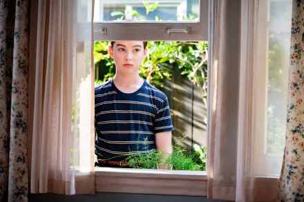 Sheldon Cooper Iain Armitage TV Show Young Sheldon HD Desktop Wallpaper | Background Image