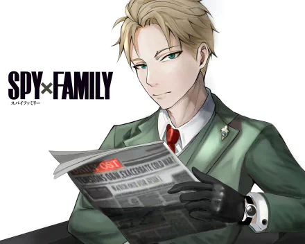 Loid Forger Anime Spy x Family HD Desktop Wallpaper | Background Image