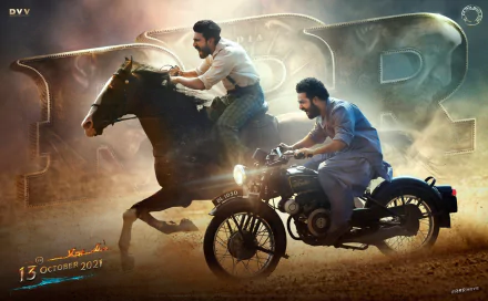 movie RRR HD Desktop Wallpaper | Background Image