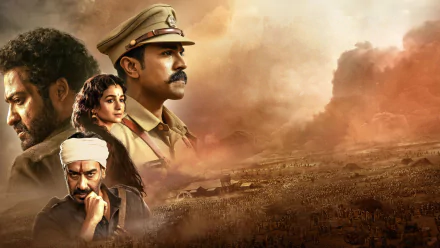 movie RRR HD Desktop Wallpaper | Background Image