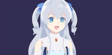 minimalist Celia Claire Anime Seirei Gensouki minimalist anime HD Desktop Wallpaper | Background Image