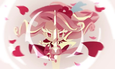 Raspberry Cookie (Cookie Run) video game COOKIE RUN: KINGDOM HD Desktop Wallpaper | Background Image