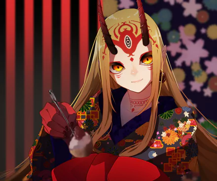 Ibaraki Dōji Berserker (Fate/Grand Order) Anime Fate/Grand Order HD Desktop Wallpaper | Background Image