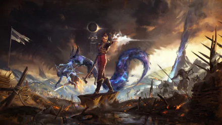 video game Flintlock: The Siege of Dawn HD Desktop Wallpaper | Background Image