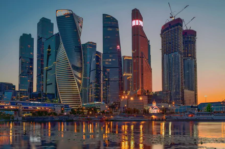 skyscraper man made Moscow HD Desktop Wallpaper | Background Image