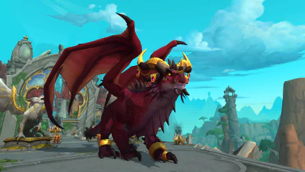 World of Warcraft: Dragonflight video game World of Warcraft HD Desktop Wallpaper | Background Image
