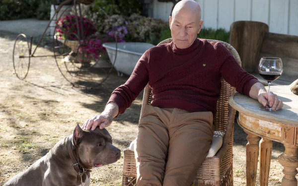 Jean-Luc Picard Patrick Stewart TV Show Star Trek: Picard HD Desktop Wallpaper | Background Image